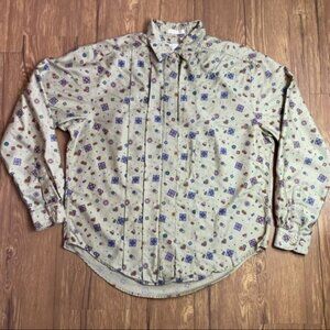 Vintage John Henry Button Up Shirt Size 10‎